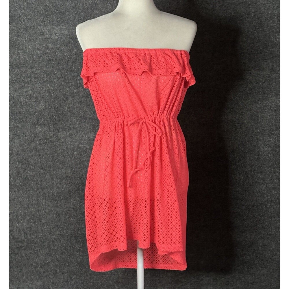 OP Ocean Pacific Crochet Swim Cover Up Size XL AU6031